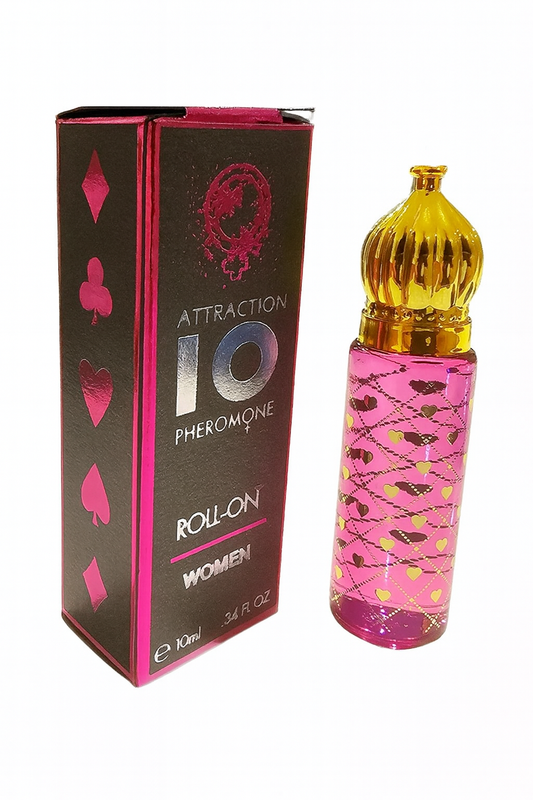 The Attraction 10 Pheromone Roll-on for Women (10ml)