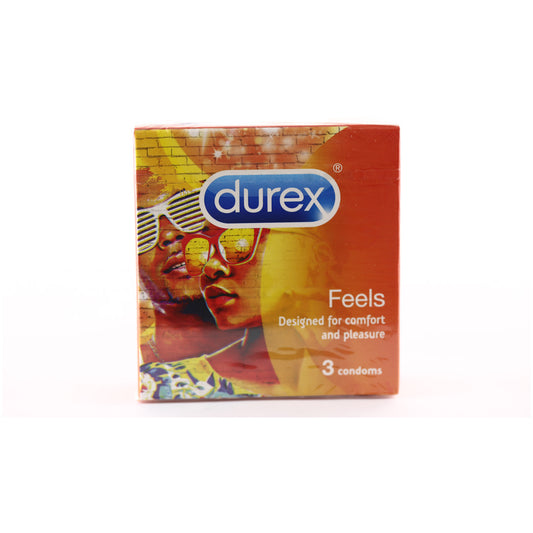 CONDOMS DUREX FEELS 3's
