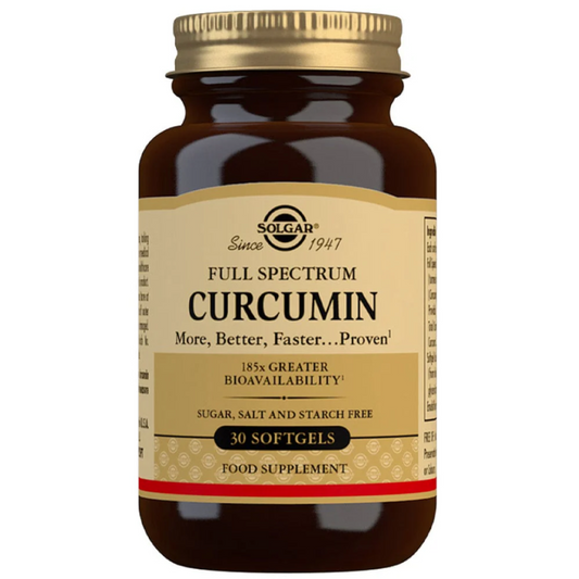 Solgar Full Spectrum Curcumin Capsules (30 capsules)