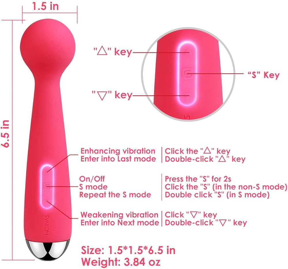 Mini Emma powerful wand vibrator