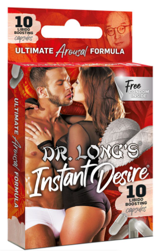 Dr Long's Instant Desire Capsules 10's for men and women