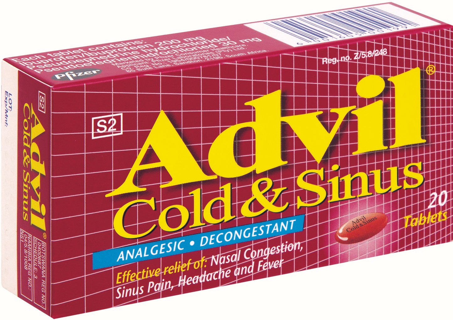 Advil Cold And Sinus tabs – City Plaza Pharmacy