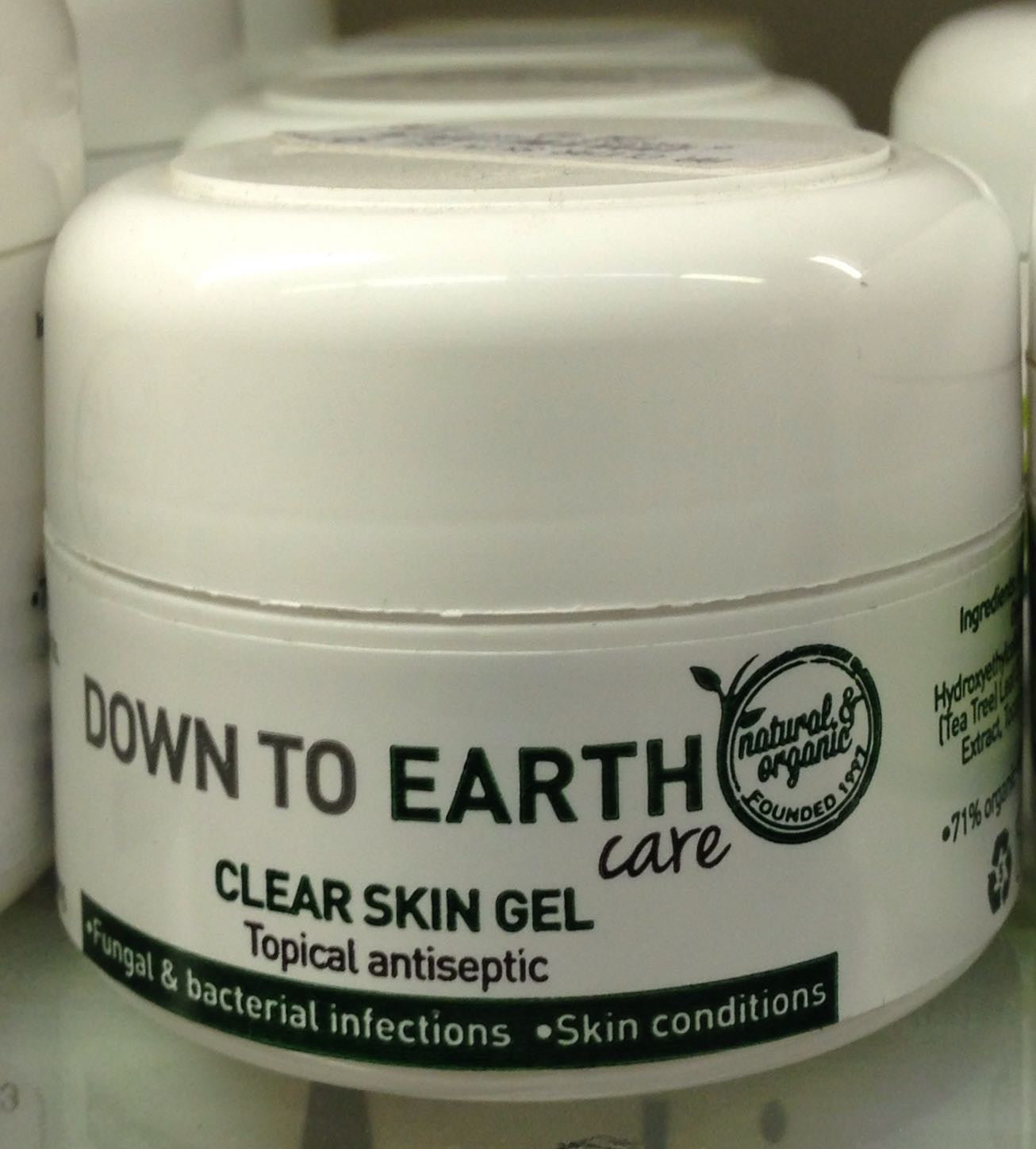 Afrika Aartappel - Down to earth Clear skin gel