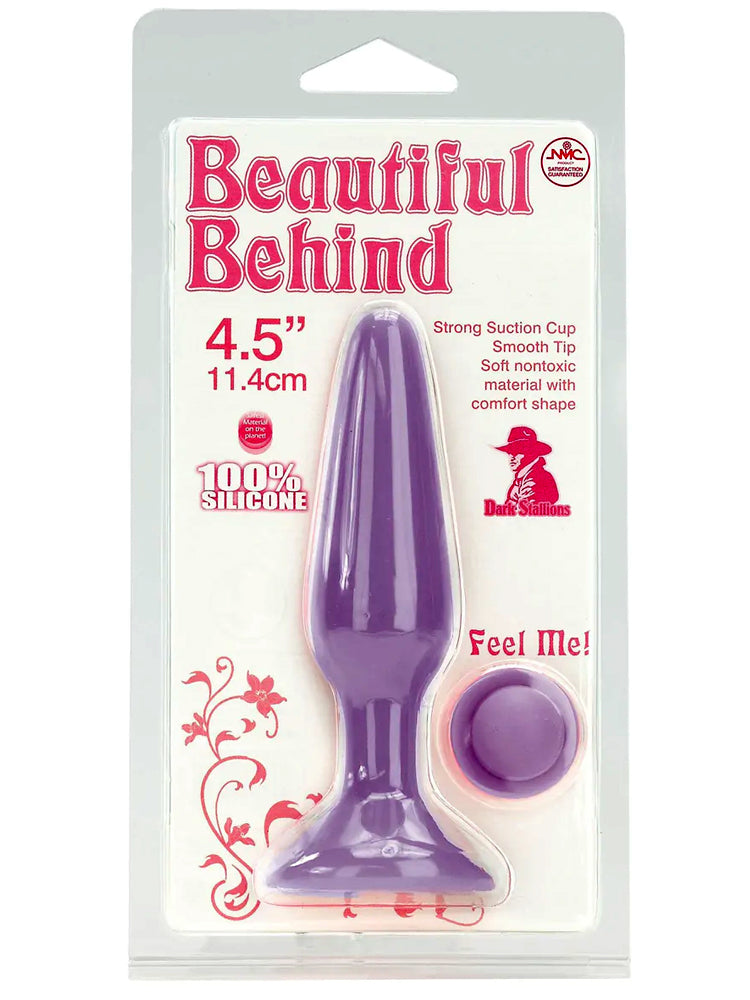 Beautiful Behind Purple 4,5 inch Butt Plug